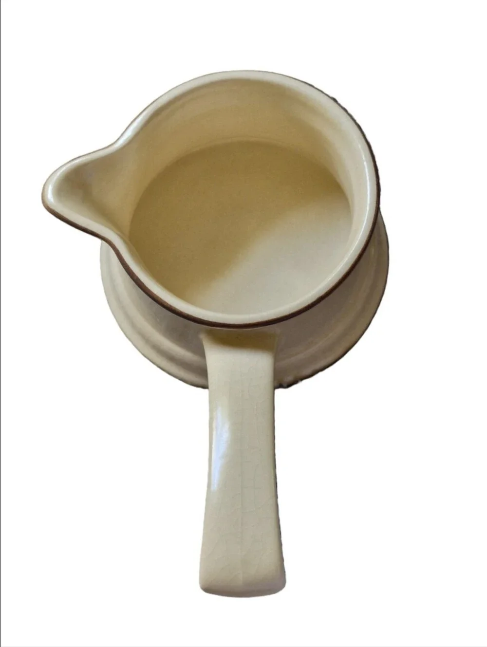 Pfaltzgraff Village 1976 Cream Gravy Boat